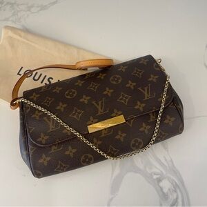 Louis Vuitton Brown Monogram Shoulder Bag